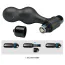 Анальная пробка с вибрацией MR Play Super Rower Silicone Vibrating Anal Plug, черная - Фото №8