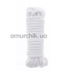 Веревка BondX Bondage Love Rope 5 м, белая - Фото №1