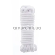 Мотузка BondX Bondage Love Rope 5 м, біла - Фото №1