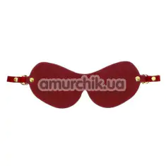 Маска на очі Taboom Bondage in Luxury Avantgarde Blindfold, червона - Фото №1