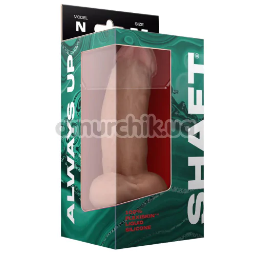 Фалоімітатор Shaft Always Up Model N Size 7.5, тілесний