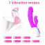Вібратор з підігрівом FoxShow Silicone Heating Vibrator, фіолетовий - Фото №7