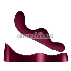 Вибратор Rocks-Off Ruby Glow Blush, бордовый - Фото №1