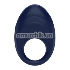 Віброкільце для члена Glam Vibrating Cockring, синє - Фото №1