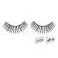 Ресницы Black Deluxe Eyelashes (модель 683) - Фото №2