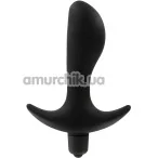 Анальная пробка с вибрацией Toy Joy Private Dancer, черная - Фото №1