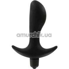 Анальная пробка с вибрацией Toy Joy Private Dancer, черная - Фото №1