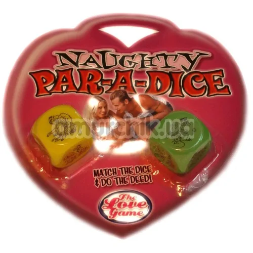 Секс-игра кубики Naughty Par-a-dice