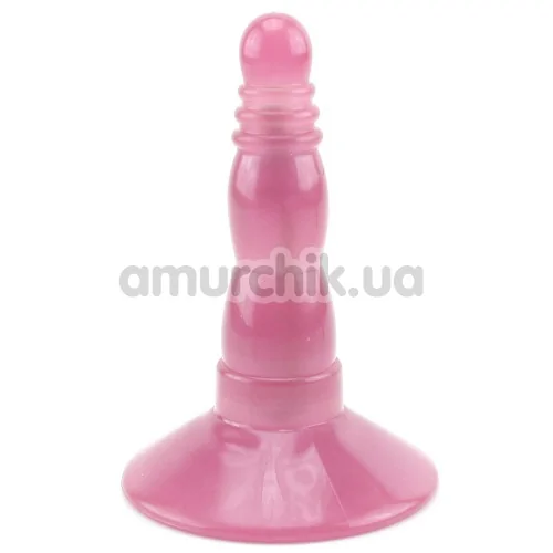 Анальна пробка Vibro Play pink - Фото №1