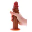 Фаллоимитатор Get Real Skin Foreskin Dong 22 cm, светло-коричневый - Фото №2