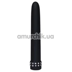 Вибратор Diamond Deluxe, черный - Фото №1