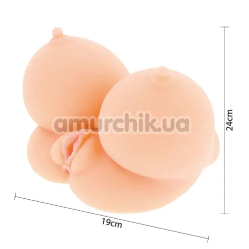 Мастурбатор Bangers Fuck My Virgin Pussy, телесный