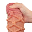 Фалоімітатор Dual-Layered Silicone Nature Cock LV411072, коричневий - Фото №13