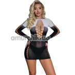 Сукня Star Night Sensual Party Mini Dress, чорно-біла - Фото №1