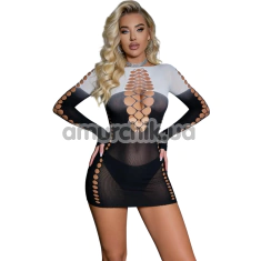 Платье Star Night Sensual Party Mini Dress, черно-белое - Фото №1