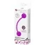 Вагінальні кульки Pretty Love Kegel Ball III, фіолетові - Фото №9