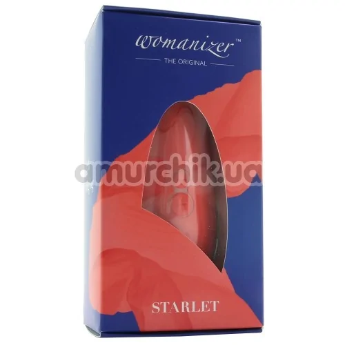 Симулятор орального секса для женщин Womanizer Starlet 2, коралловый