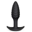 Анальна пробка Dorcel Wavy Plug, чорна - Фото №1