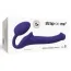 Безремневой страпон Strap-On-Me Silicone Bendable Strap-On S, фиолетовый - Фото №3