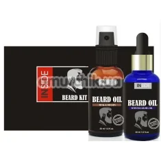 Набор из 2 средств для бороды Inside Beard Oil Kit, 60 мл - Фото №1