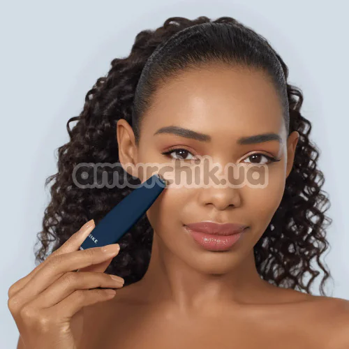 Микротоковая ручка для подтяжки кожи лица Geske MicroCurrent Face-Lift Pen 6 in 1, синяя