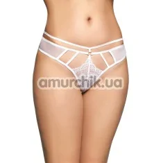 Трусики-стринги женские Tongs 2490, белые - Фото №1