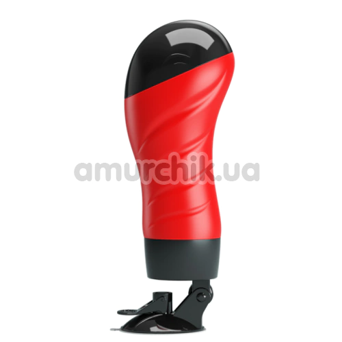 Мастурбатор с вибрацией Crazy Bull Delia Vagina 00900T46S, красный