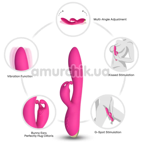 Вібратор Boss Series Vibrator Bonnie, рожевий