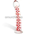 Фалоімітатор Crimson Helix Glass Love Shaft - Фото №1