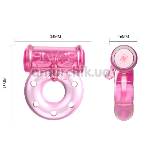 Виброкольцо для члена Ring 010081A, розовое