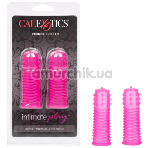 Набор насадок на палец Intimate Play Finger Tingler, розовый