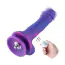Вибратор-насадка Hismith Vibrating Silicone Dildo 8.38, фиолетовый - Фото №2