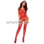 Комбинезон Passion Free Your Senses BS119, красный - Фото №1