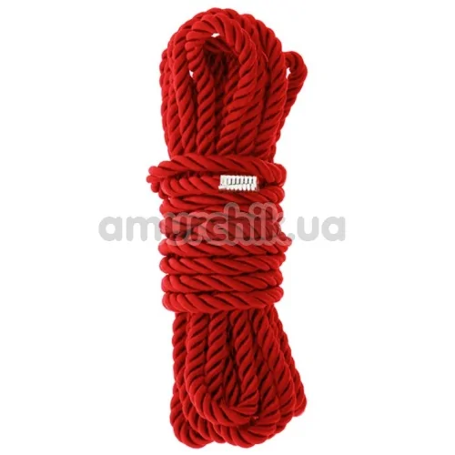 Мотузка Blaze Deluxe Bondage Rope 5м, червона - Фото №1