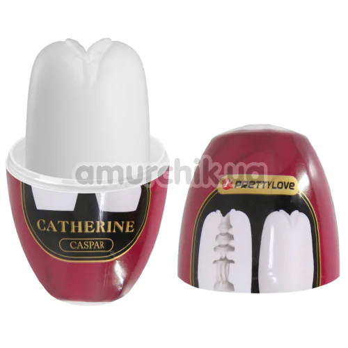 Мастурбатор Pretty Love Catherine Caspar, белый