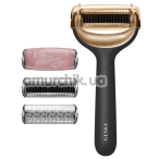 Массажер-роллер для лица и тела с микроиглами Geske MicroNeedle Face & Body Roller 9 in 1, серый - Фото №1