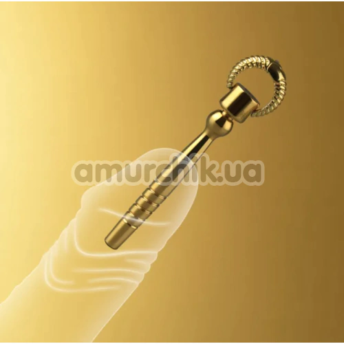 Набір уретральних вставок Lockink Sevanda Bad Boy Training Urethral Plugs Set, золотий