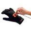Перчатки с вибрацией Fuzu Glove Vibrating Massage Two Hands, черные - Фото №7