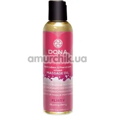 Массажное масло Dona Let Me Tease You Massage Oil Flirty Blushing Berry - красная ягода, 110 мл - Фото №1