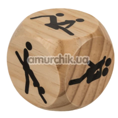 Секс-гра кубики Out Of The Blue Kama Sutra Wooden Dice Big - Фото №1