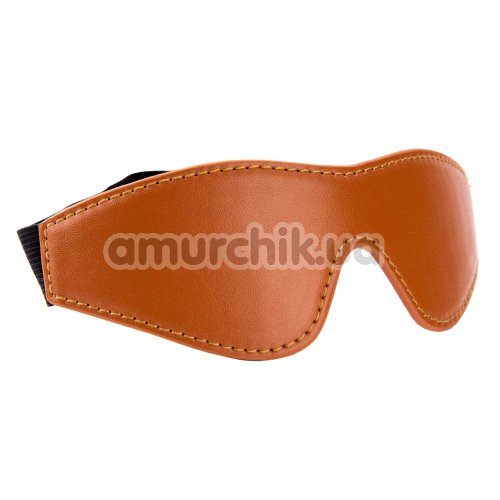Маска на глаза Blaze Elite Blindfold, коричневая - Фото №1