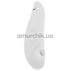 Симулятор орального секса для женщин Womanizer Premium, белый - Фото №1