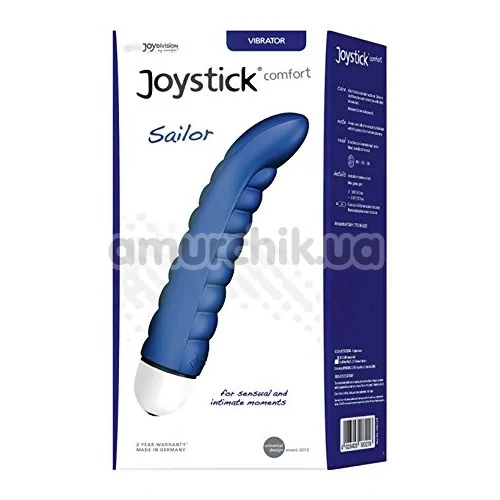 Вібратор для точки G Joystick Comfort Sailor, синій