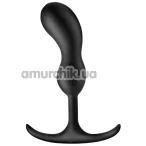 Стимулятор простаты Heavy Hitters Comfort Plugs Prostate Plug M, черный - Фото №1