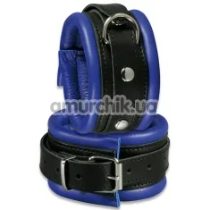 Поножи XXdreamSToys Leder-Fussfessel, синие - Фото №1