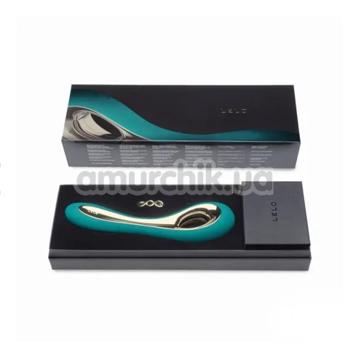 Вибратор Lelo Isla Turquoise Green (Лело Исла), бирюзовый