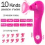 Симулятор орального секса для женщин с вибрацией Boss Series Rechargeable Sucking Massager, розовый - Фото №6