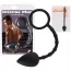 Анальная пробка с одним эрекционным кольцом Intense Plug Cock & Ball Ring, черная - Фото №6