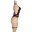 Костюм студентки Star Night Sexy Student Bodysuit Costume Set, черно-красный: боди + гартеры - Фото №9