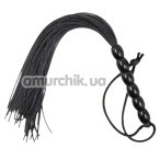 Флоггер DS Fetish Mini Flogger Balls, черный - Фото №1